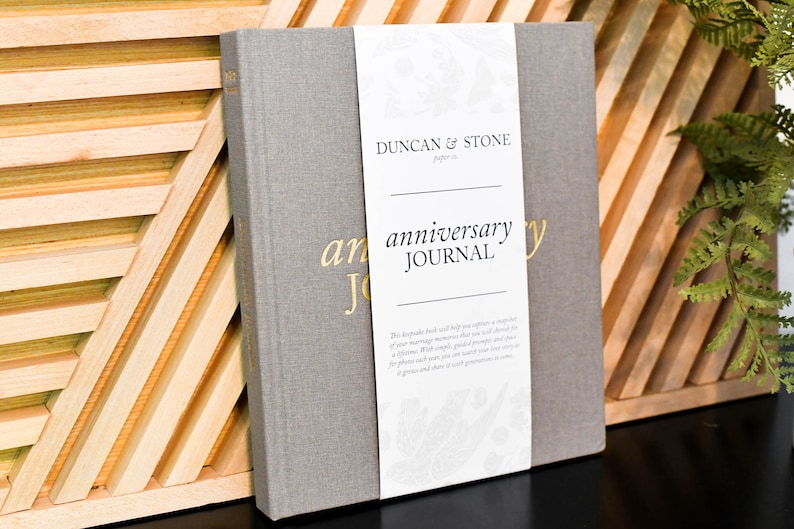Anniversary Journal and Wedding Gift: Engagement Gift Box for Bride or Newlywed | 1st Anniversary Christmas Gift for Couples Bridal Shower