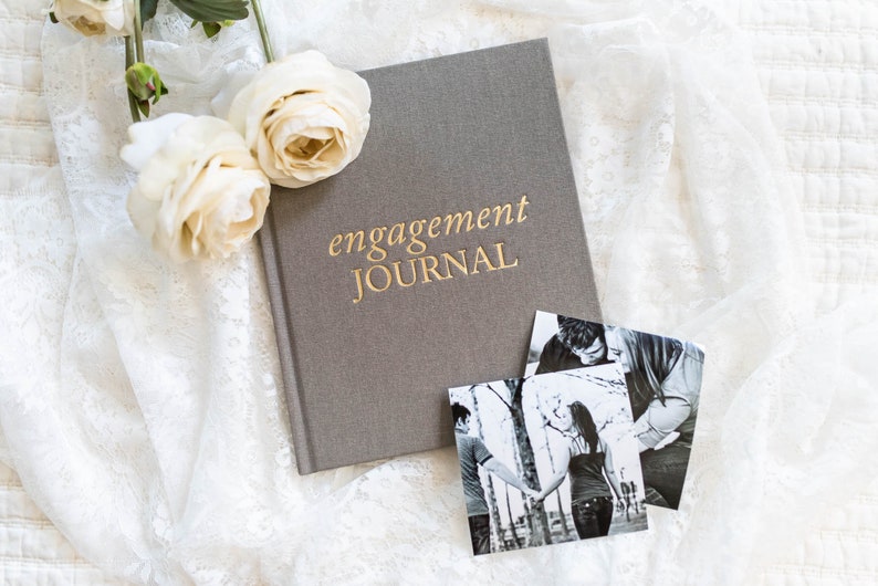 Engagement Journal by Duncan & Stone | Book for Couples & Bride to Be | Gifts for New Brides | Planner for Dreams & Memories | Couples Gift | Newly Engaged Gift | Perfect Bride to Be Notebook | Thoughtful Couples Journal | Engagement Journal