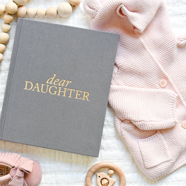Baby Girl Keepsake Book Etsy