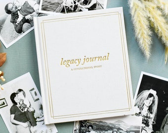 Legacy Journal: Grandparent Journal and Memory Book | Mother's Day Gift for Mom or Wife | New Grandparents Gift | Family Tree Book