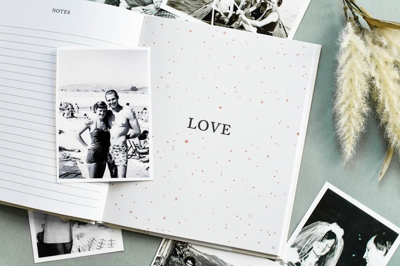 Grandparent Legacy Journal Memory Book: Family Tree Keepsake by Duncan & Stone | Gift for Parents & Grandparents | Nana Scrapbook Album | Perfect for Holidays