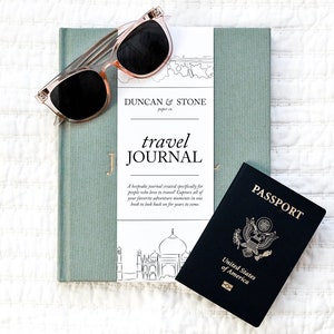 World Travel Journal Travel Book Travel Keepsake Travel Journal Unique  Travel Gift Travel Souvenir travel Diary-travel Lover Gift 