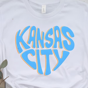 Kansas City Typography heart Shape  Png,heart png,Kansas City Png, design for t-shirt, stickers and more instant download