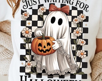 Summerween Ghost PNG | Cutest Ghosty Halloween Design | Just Waiting for Summerween