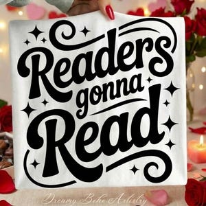 Leser werden PNG | Buchliebhaber Shirt Design | Booktok Reader Zitat | Humor Grafik lesen Bild 7