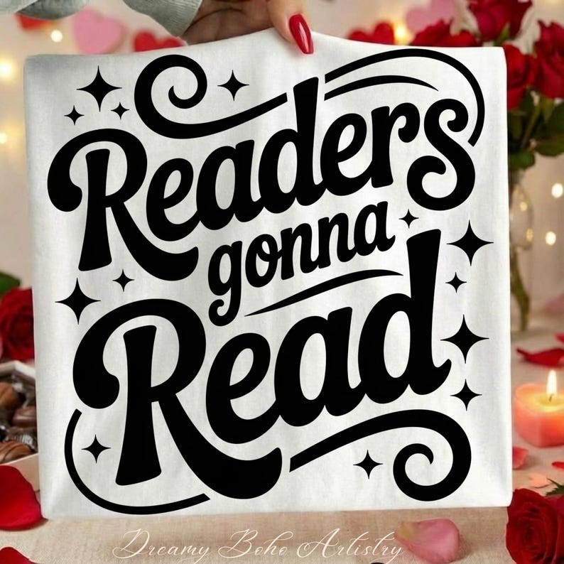Leser werden PNG | Buchliebhaber Shirt Design | Booktok Reader Zitat | Humor Grafik lesen Bild 7