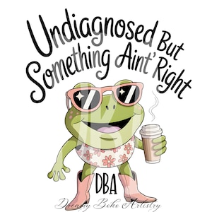 Niet gediagnosticeerd, maar er klopt iets niet, grappig kikker, png-ontwerp, trendy populair, png-ontwerp, geestelijke gezondheid, stickerontwerp, angst, png