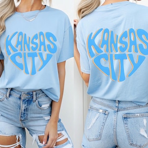 Kansas City Typography heart Shape  Png,heart png,Kansas City Png, design for t-shirt, stickers and more instant download