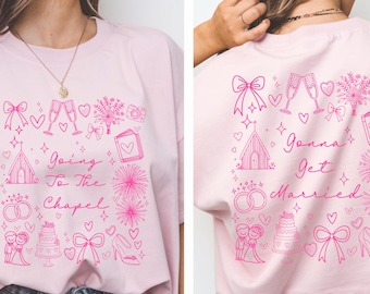 Going to the Chapel & We're Gonna Get Married PNG | Design for DIY | Front and Back