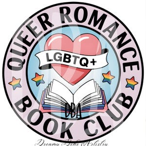 Queer Romance Book Club png / LGBT Pride PNG / LGBTQ + Romanze png / Romantisch png / Buchliebhaber png / Buchclub png / LGBT png, Lesen png