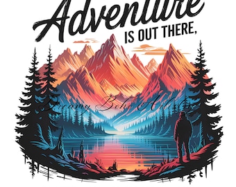 Adventure is Out There but Then Again So Are Serial Killers PNG | Horror Camping