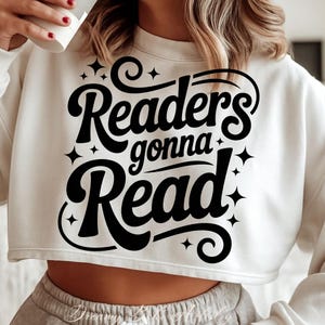 Leser werden PNG | Buchliebhaber Shirt Design | Booktok Reader Zitat | Humor Grafik lesen Bild 13