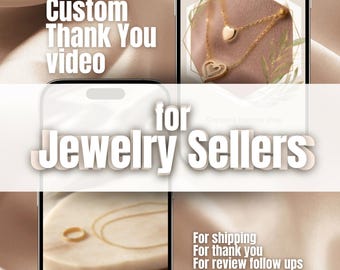 Film z podziękowaniami dla małych firm – wiadomość po wysyłce dla sklepów jubilerskich