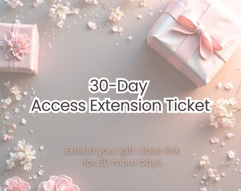 30-dniowy bilet na przedłużenie łącza Dropbox – cyfrowe filmy prezentowe CharoLab Studio