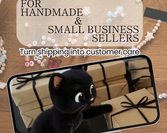 Film z podziękowaniami dla sprzedawców rękodzieła, możliwość natychmiastowego pobrania, narzędzie do obsługi klienta po wysyłce