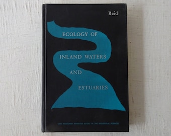 Vintage Ecology Book: Inland Waters and Estuaries, 1961