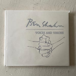 Vintage Exhibition Catalog, Ben Shahn Voices and Visions