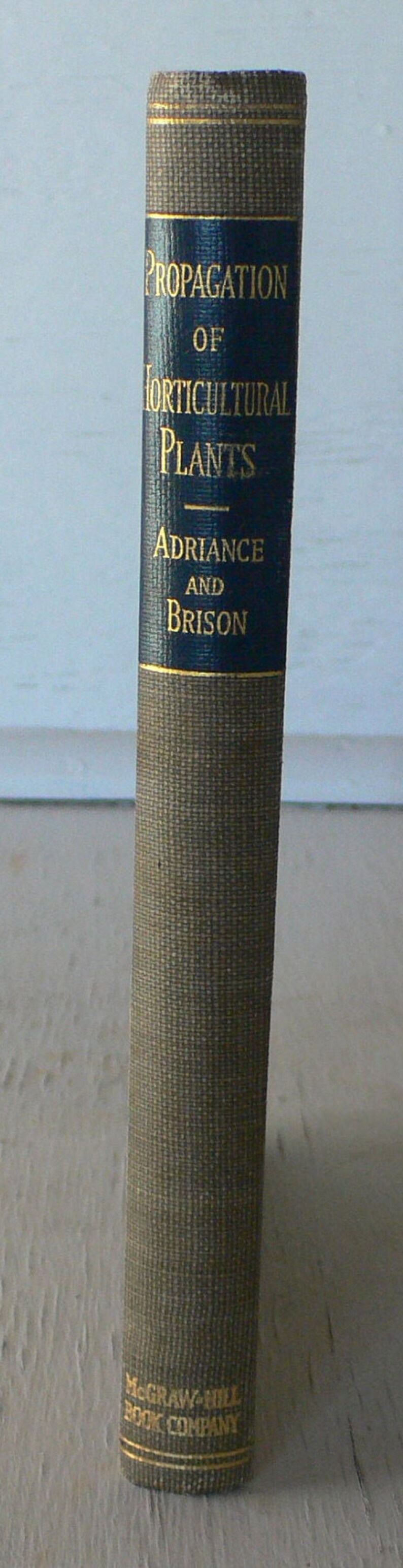 Vintage Textbook Propagation of Horticultural Plants 1939 Etsy