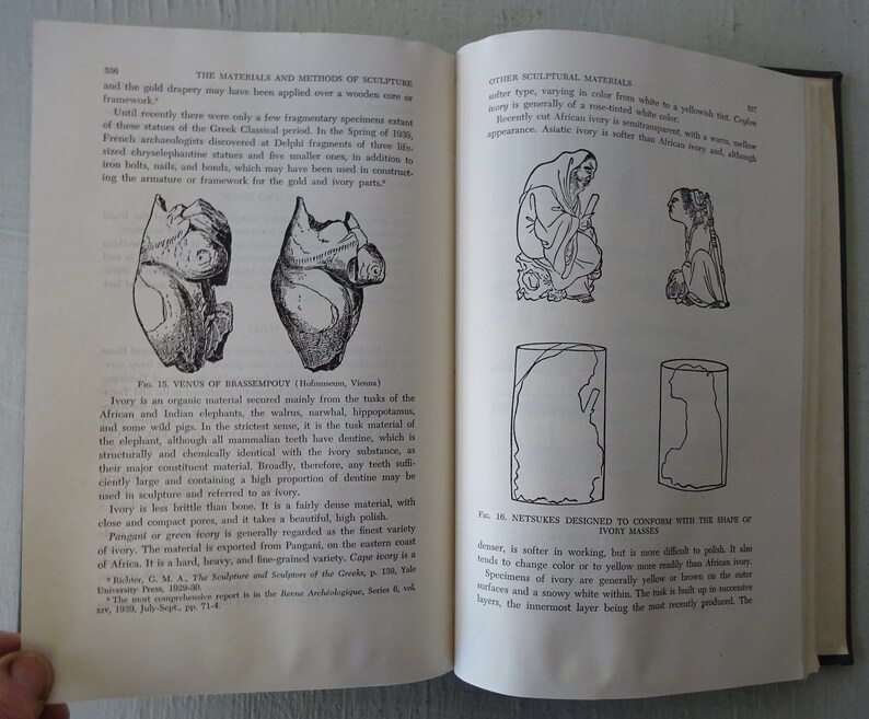 Vintage Textbook the Materials and Methods of Sculpture Jack Etsy
