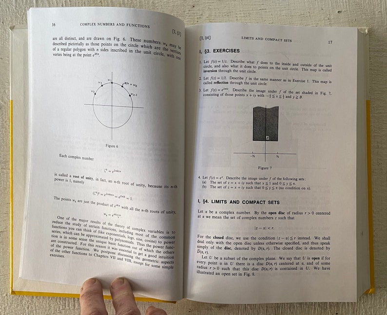 Vintage Complex Analysis Textbook by Serge Lang, Springer-verlag 1993 ...