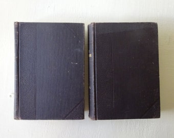 Antique Illustrated Reference Books: 1907 Volume I & II