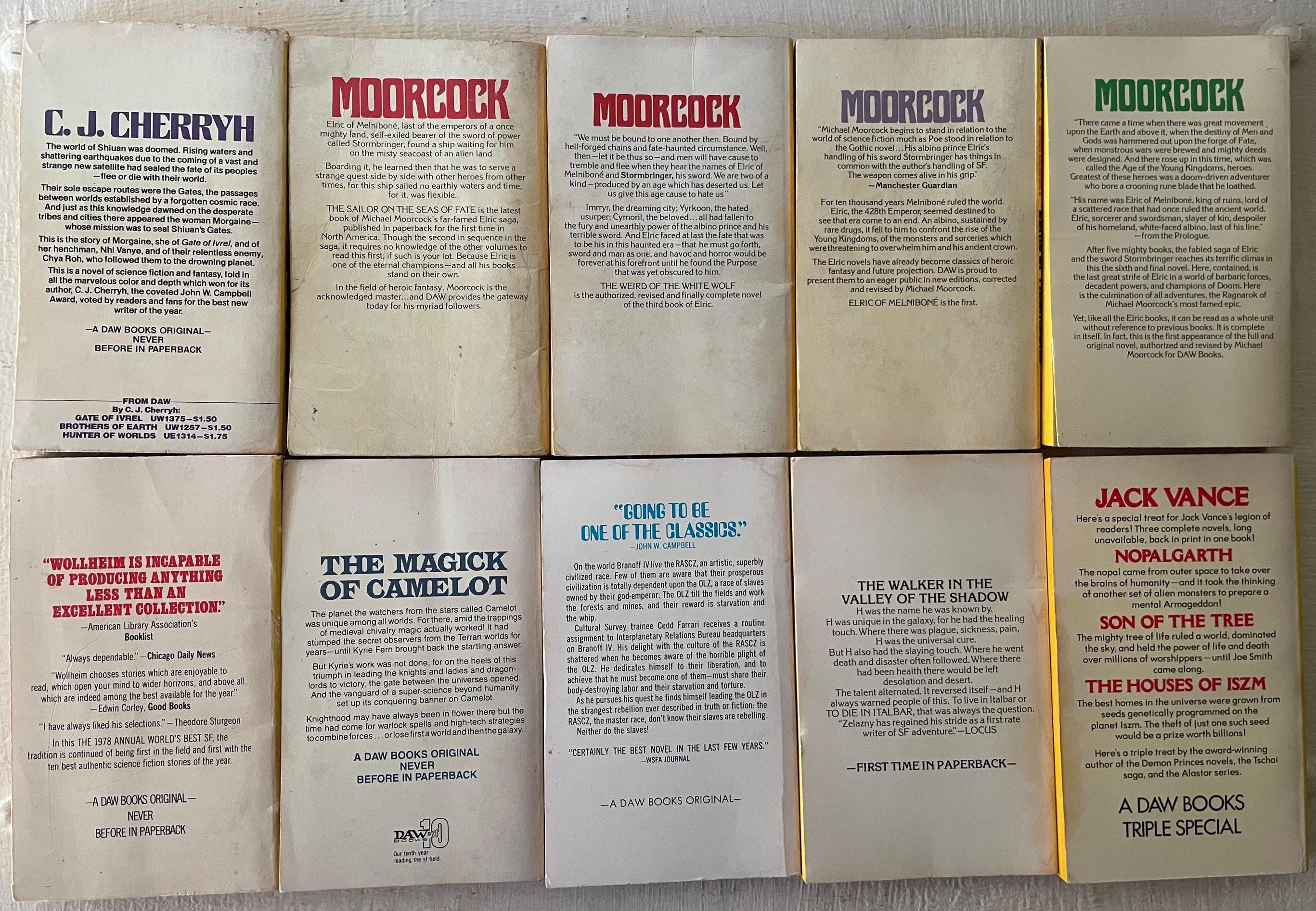 Vintage Paperbacks, Science Fiction, 10 DAW Books, 1970's Thru 1981, Instant Collection, Free Shipping, From Diz Has Neat Stuff - Etsy Vintage Paperbacks, Science Fiction, 10 DAW Books, 1970's Thru 1981, Instant Collection, Free Shipping, From Diz Has Neat Stuff - Etsy