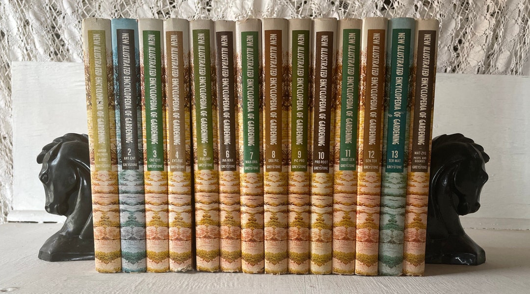 Vintage Gardening Encyclopedia Book Set: 1960 Greystone Press