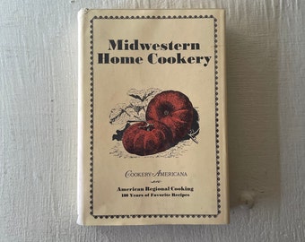 vintage cook book, Midwestern Home Cookery, Louis Szathmary,  Promontory Press, 1974, free shipping, from Diz Has Neat Stuff