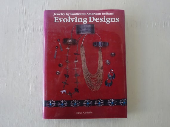 アート・デザイン・音楽 Southwest Indians Evolving Designs Vintage Book, Jewelry by Southwest American Indians