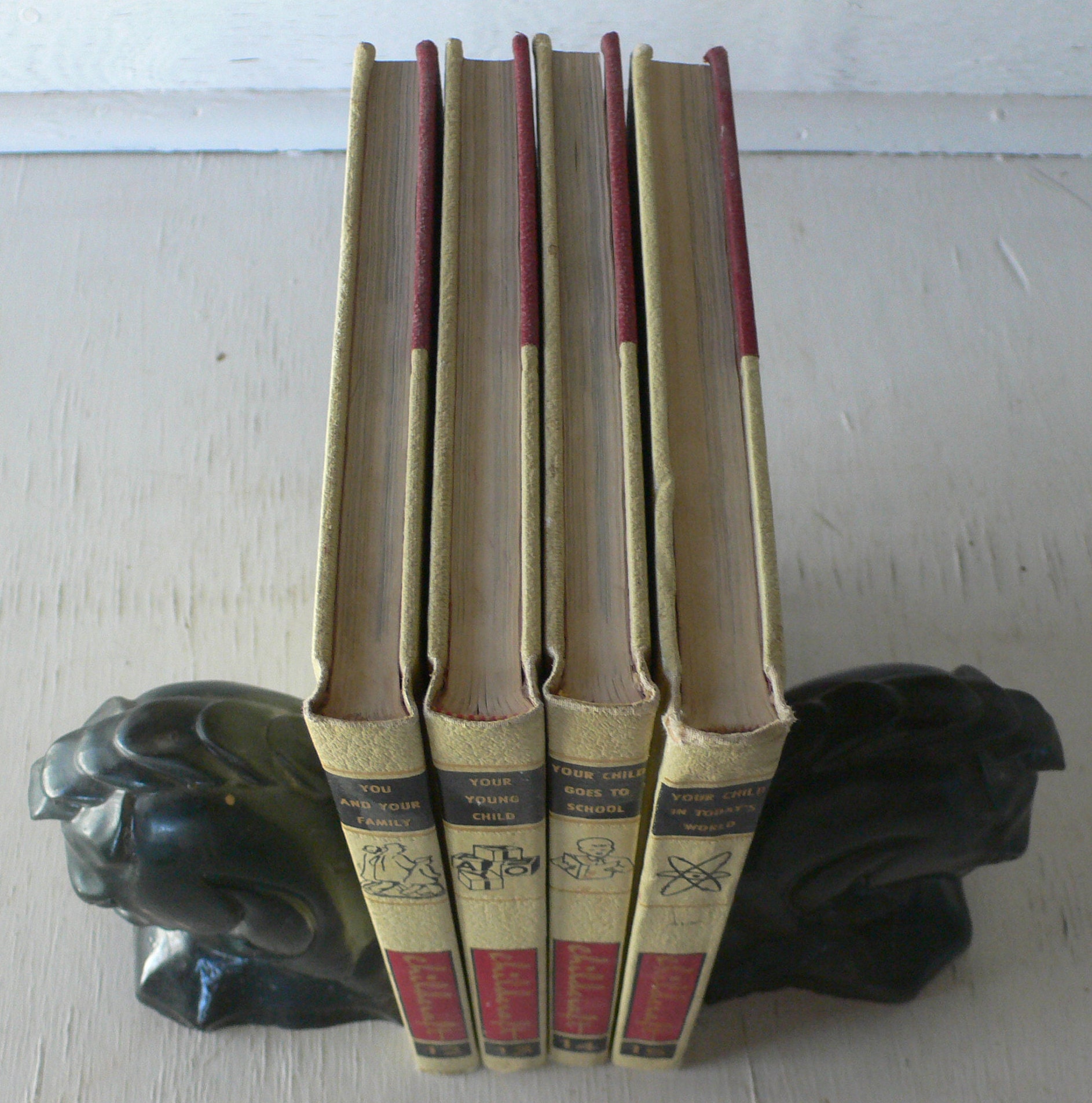 アンティーク！　全巻揃いの1970年代Childcraftです Vintage Children's Book Set, Childcraft, 4 Volumes, 1961