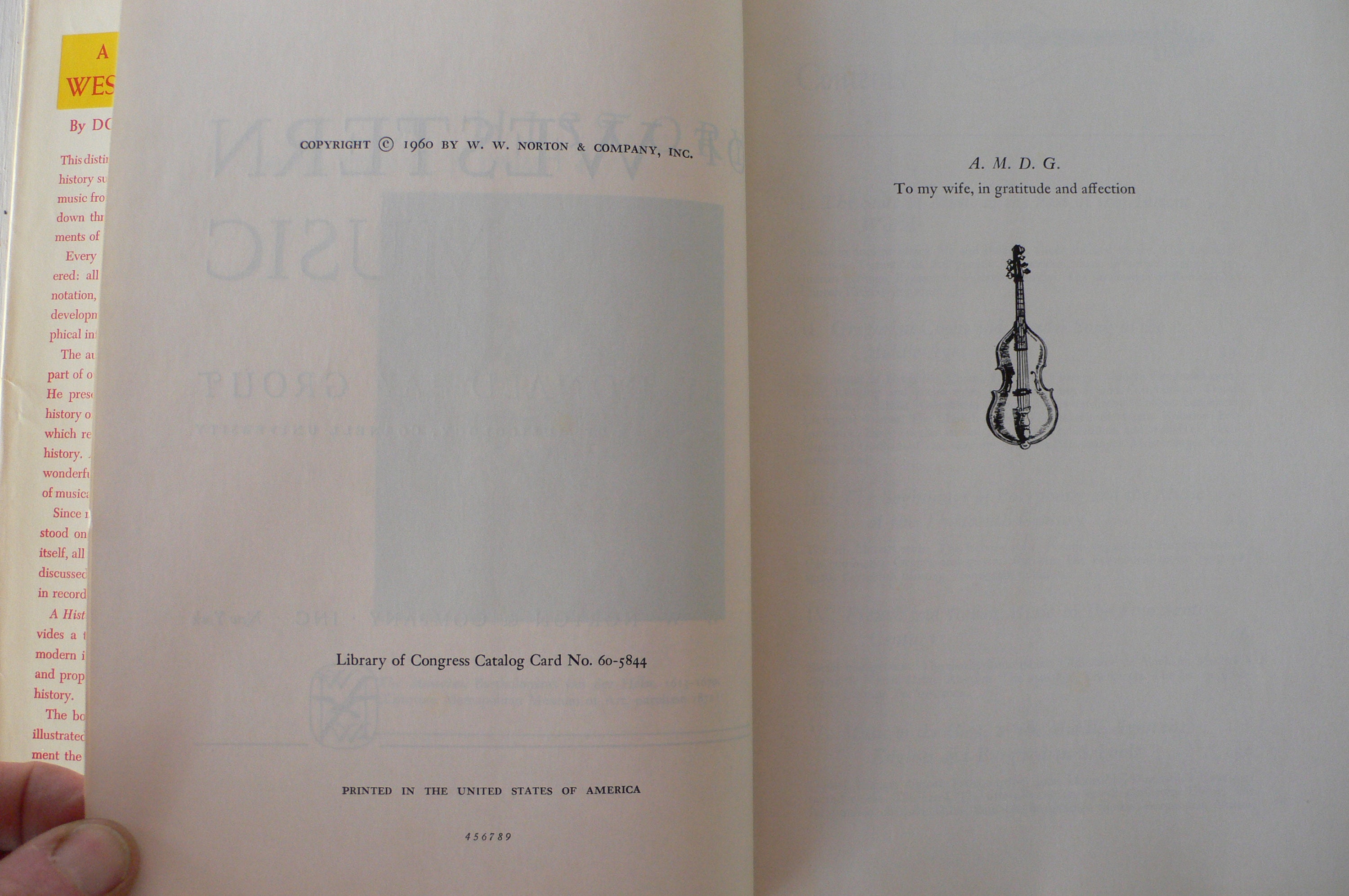Vintage Books 3 Volumes Norton Music History Baroque Era - Etsy