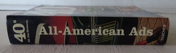 Vintage '40s All-american Ads Art Book - Taschen - Etsy