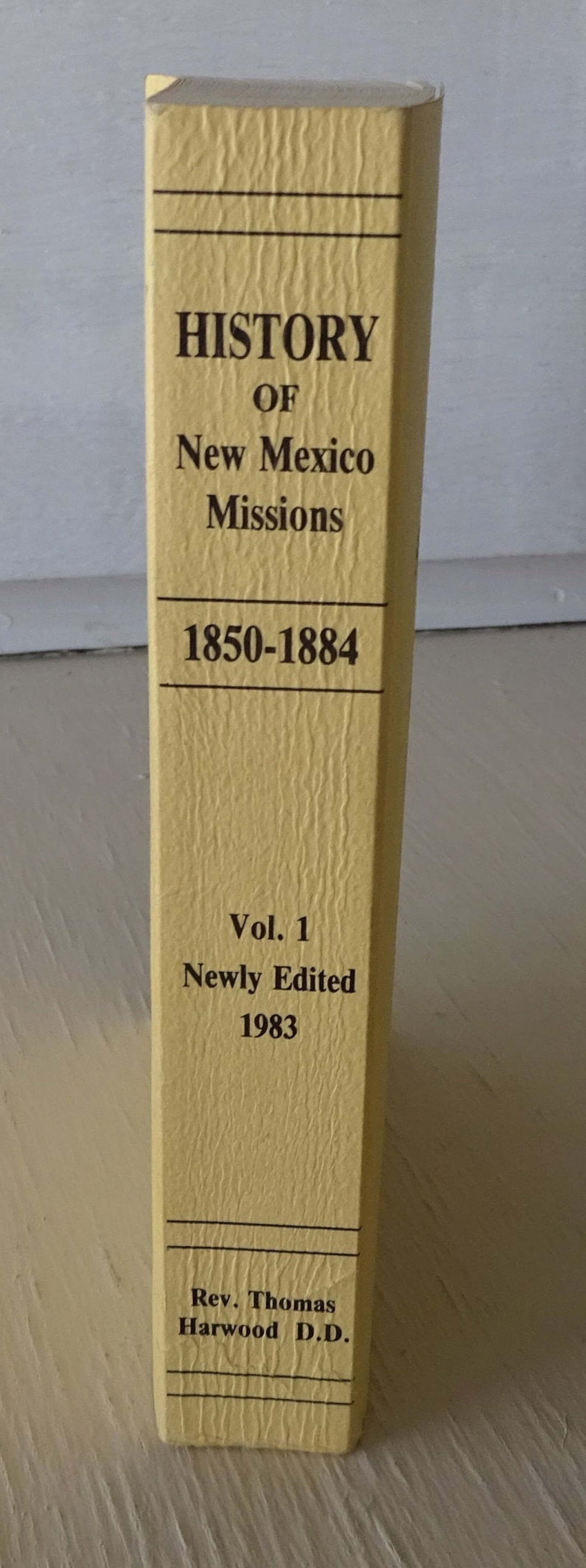 Vintage Book History of New Mexico Spanish and English Etsy