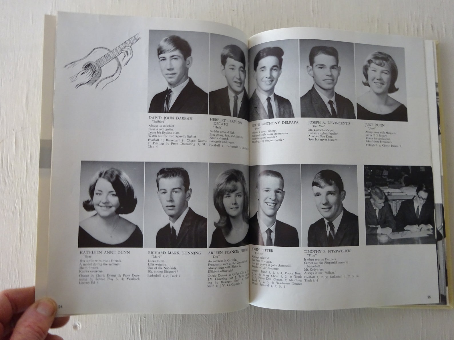 Vintage Yearbook Clarion Westford Academy 1966 Westford Etsy