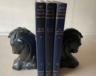 vintage children's book set, My Book House, 3 volumes, 1947, illustrated, free shipping, from Diz Has Neat Stuff