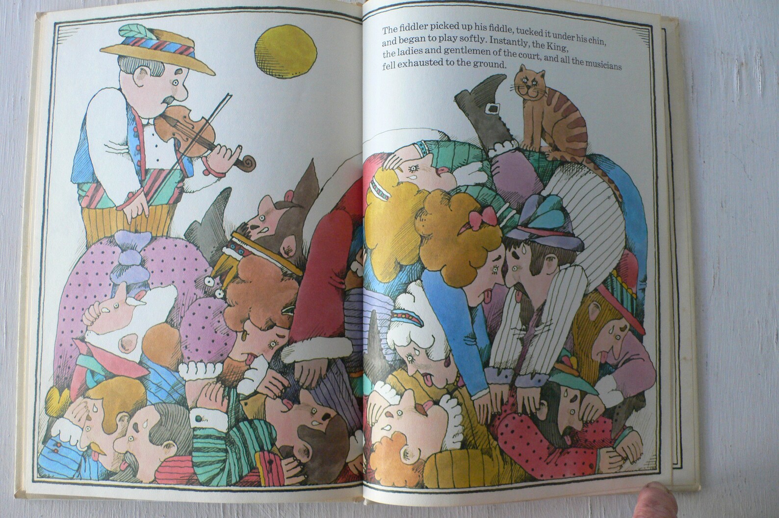 Kitty Fiddler Vintage Children's Book: the Cat and the Fiddler, 1968 - Etsy