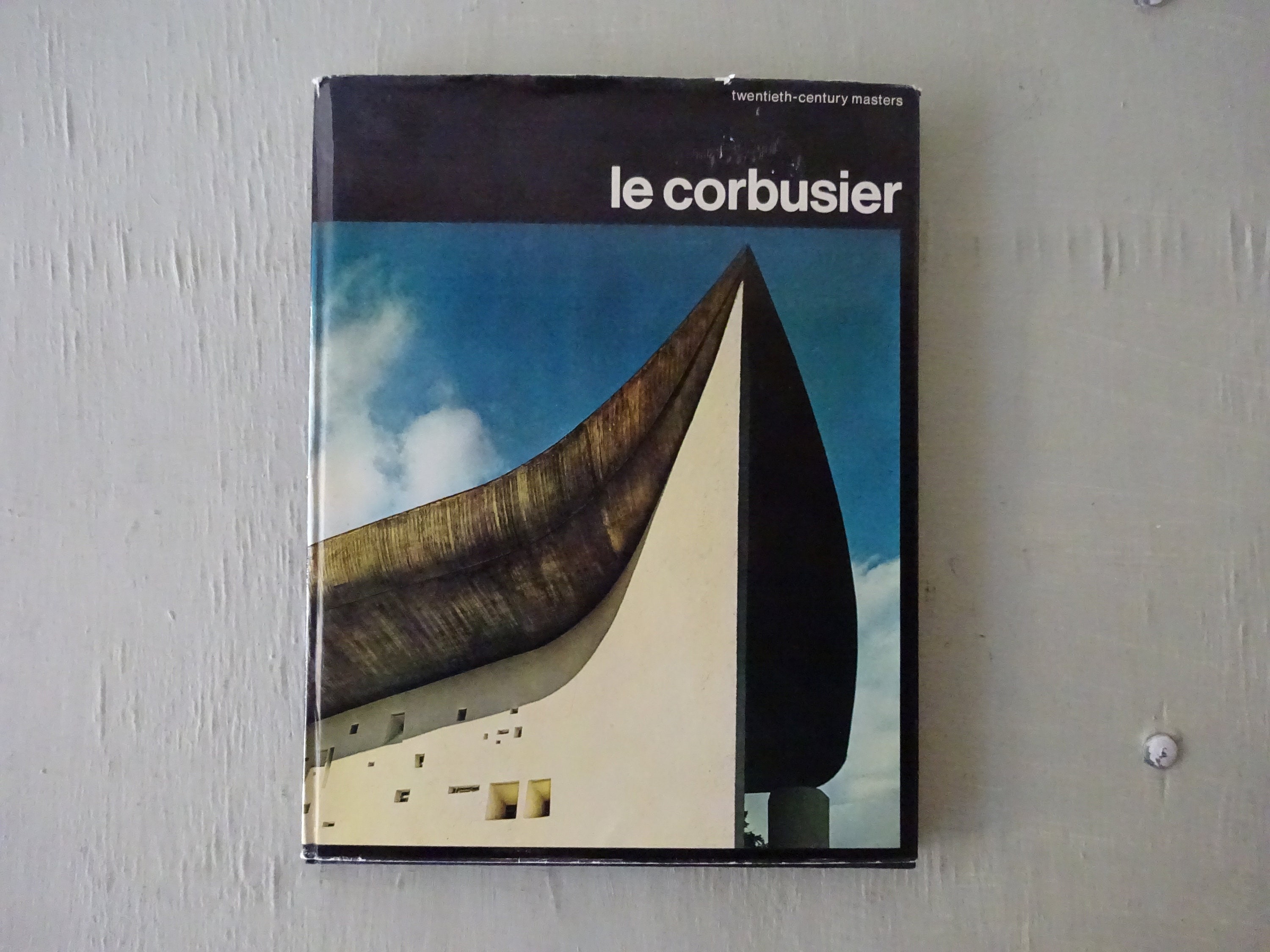 Vintage Le Corbusier Architecture Book: 1970 Illustrated Hardcover