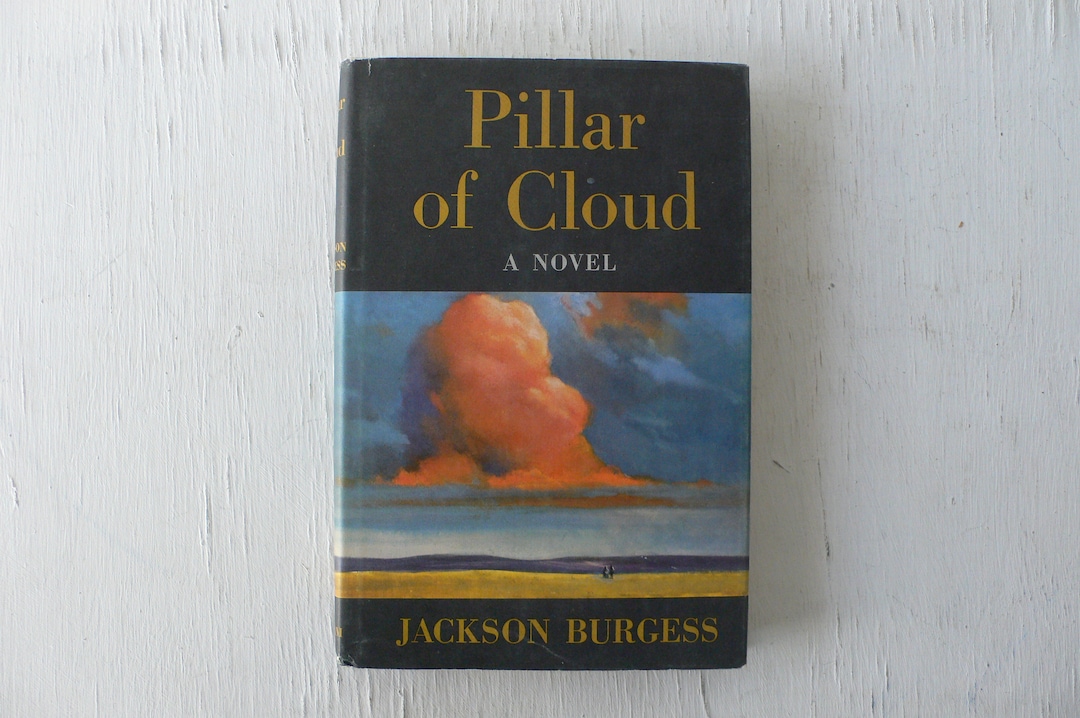 Vintage Book Pillar of Cloud Jackson Burgess 1957 Dust Etsy