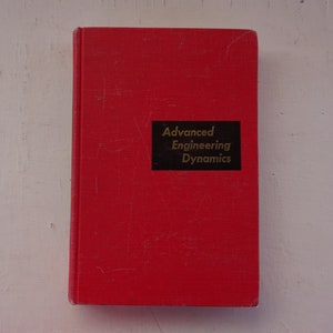 vintage textbook, Advanced Engineering Dynamics, Gerald Smith, 1968, free shipping, from Diz Has Neat Stuff