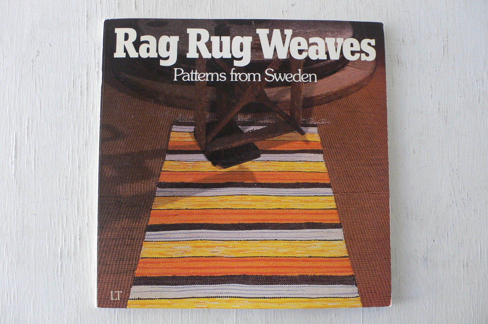 Vintage Book Rag Rug Weaves Patterns From Sweden 1986 Free Etsy
