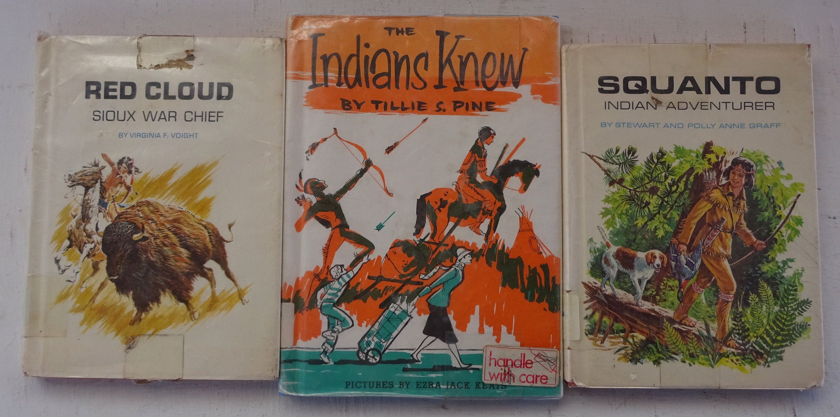 Buy Vintage Children's Books, Ex Library About Indians, 6 Breakers,  Cutters, 1960's, Free Shipping, From Diz Has Neat Stuff Online in India 