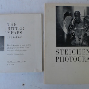 vintage photography books, the Bitter Years 1935-1941, The Museum of Modern Art, Edward Steichen, 1962, from Diz Has Neat Stuff