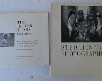 vintage photography books, the Bitter Years 1935-1941, The Museum of Modern Art, Edward Steichen, 1962, from Diz Has Neat Stuff