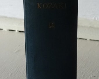 Vintage Book, Hiromichi Kozaki, Reminiscences of Seventy