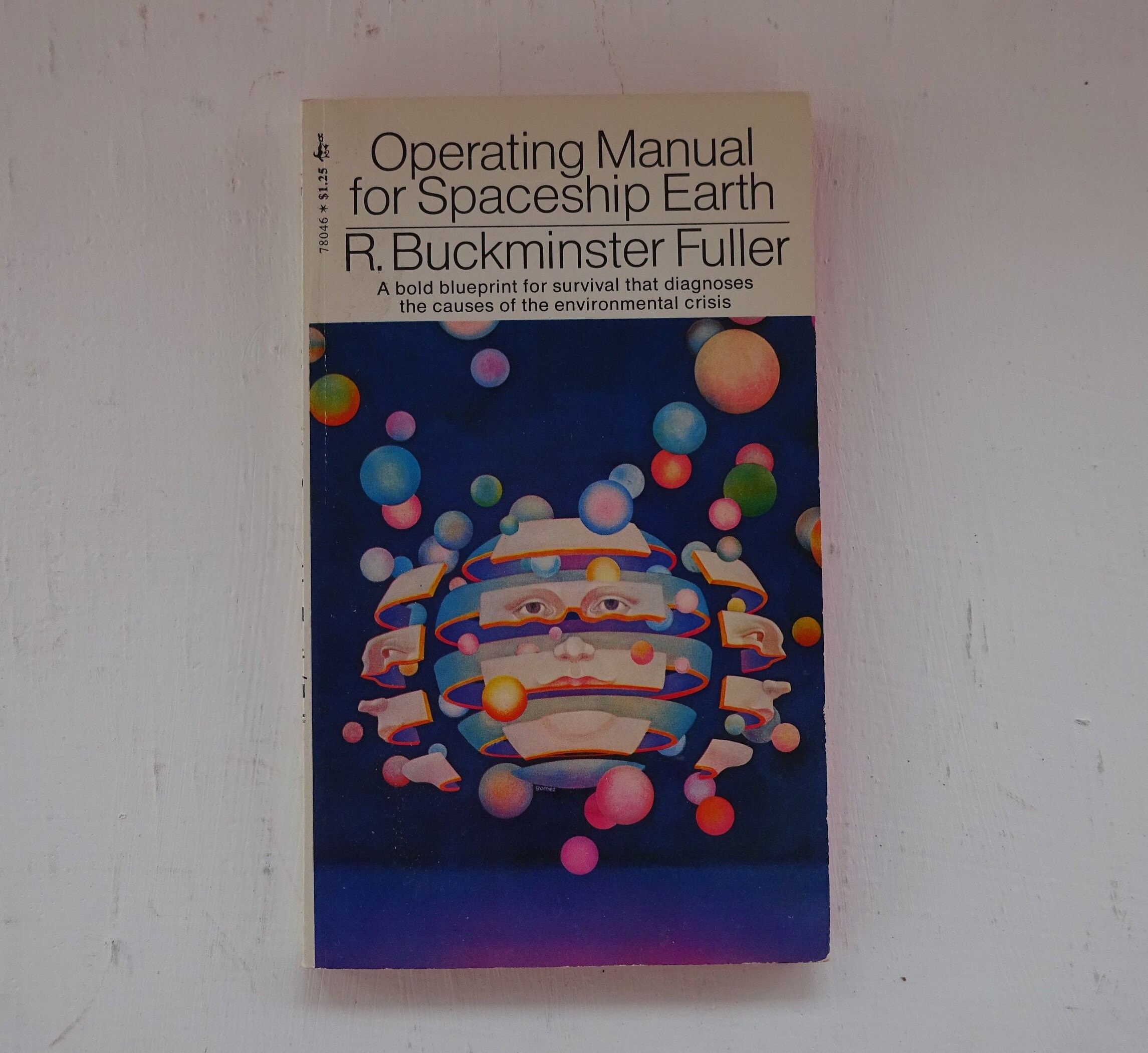 Vintage Paperback Book Operating Manual for Spaceship Earth - Etsy