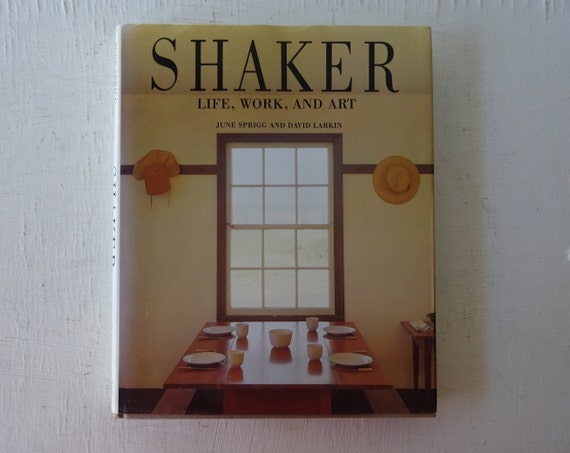 Libro vintage, Shaker Life, Work, and Art, June Sprigg