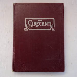 antique yearbook, Curecanti, 1921, Colorado State Normal School, Gunnison, Colorado,  free shipping, from Diz Has Neat Stuff