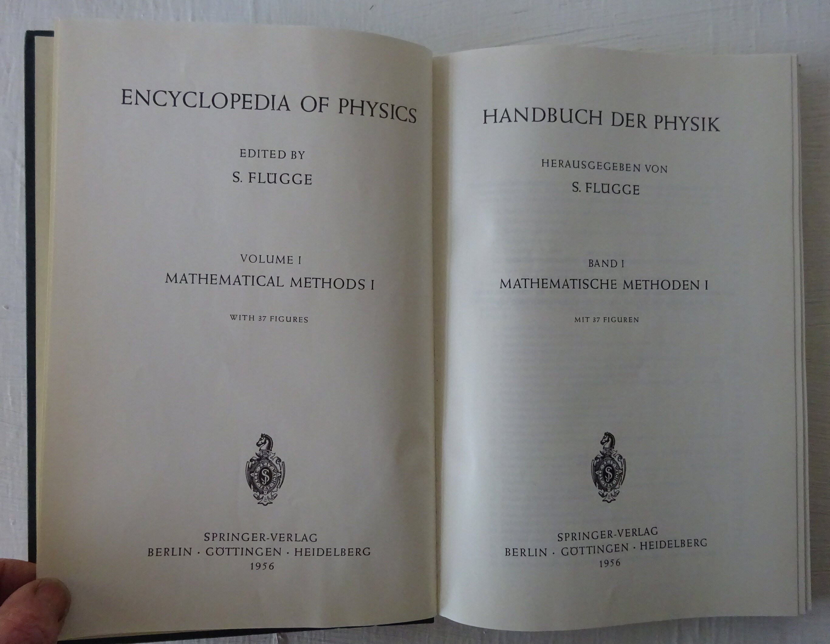 Vintage Textbooks, Encyclopedia of Physics, German/english, S. Flugge, 1961, 4 Volumes, Handbuch Der Physik, Free Shipping, From Diz Has Nea - Etsy Vintage Textbooks, Encyclopedia of Physics, German/english, S. Flugge, 1961, 4 Volumes, Handbuch Der Physik, Free Shipping, From Diz Has Nea - Etsy