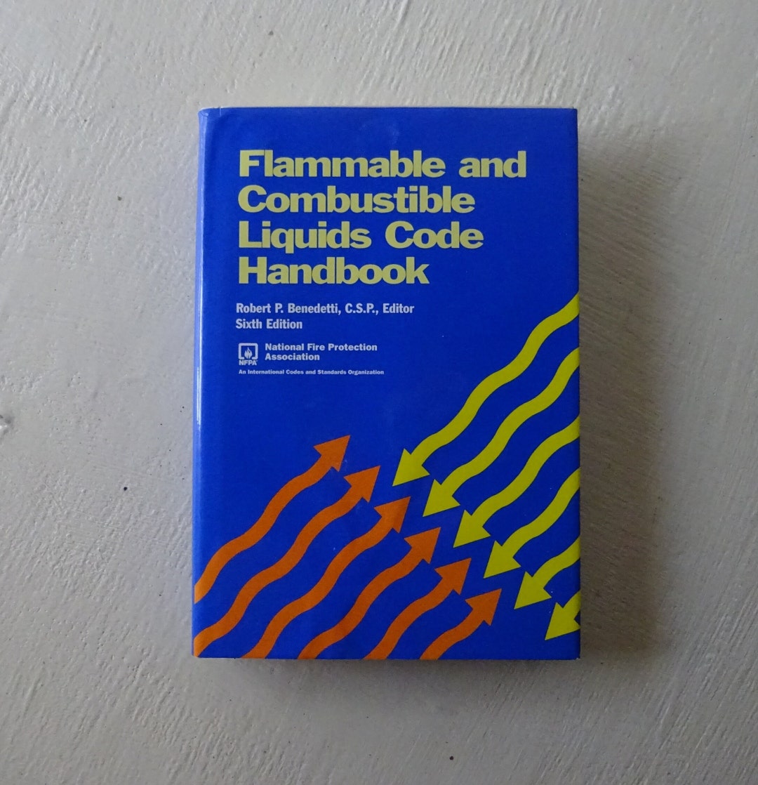 Vintage Book Flammable and Combustible Liquids Code Handbook Etsy