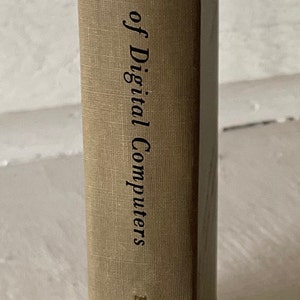 Vintage Logical Design of Digital Computers Textbook, 1967 - Etsy